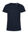 Dames T-shirt B&C inspire e150 TW02B Navy Blue